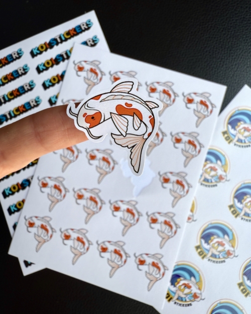 Stickers en planilla